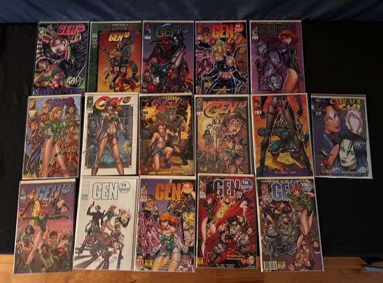 Gen 13 Comic Books Collection - Ryan Cate Auctions and Real Estate