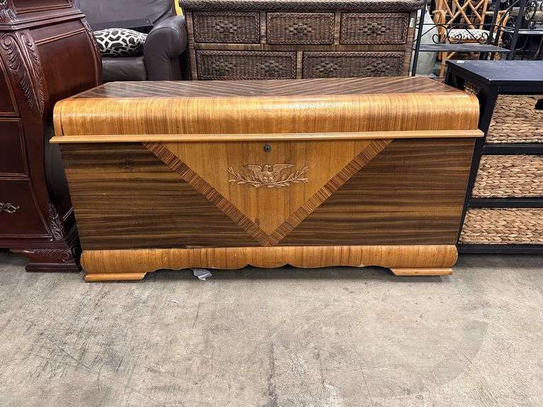 Art Deco Style Cedar Hope Chest