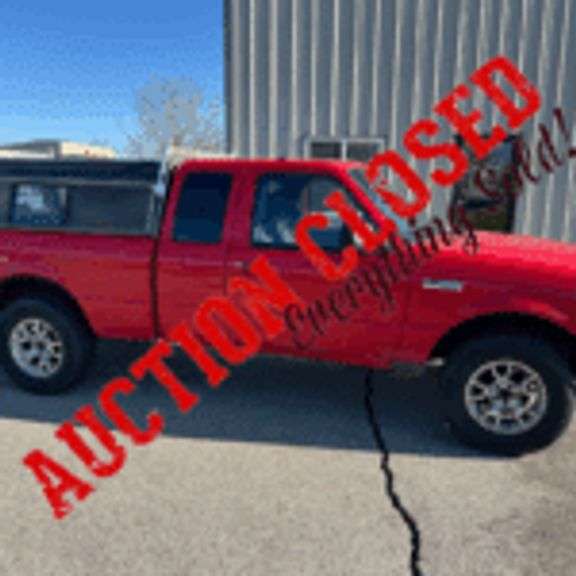 RL Downsizing Online Auction – Ford Ranger, Trailer, Camping & More!