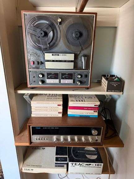 TEAC A-2050 Reel-to-Reel and Stereo System