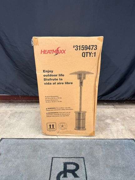 Heatmaxx Stainless Steel Patio Heater