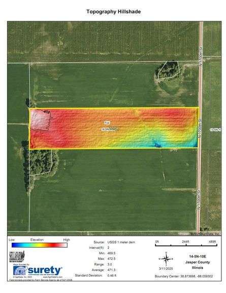 Tract 1 - 10+/- Acres, 100% Tillable