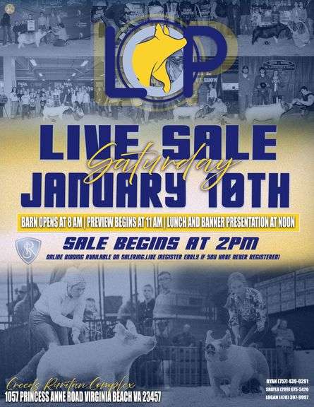 Land of Promise Show Pigs Sale 