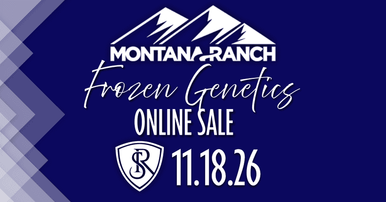 Montana Ranch Frozen Genetics Sale