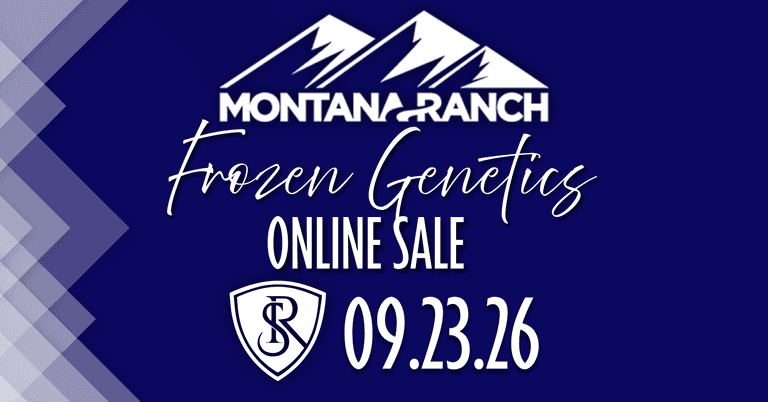 Montana Ranch Frozen Genetics Sale