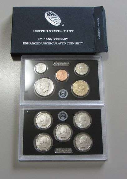 225th Anniversary Enhanced Coin Set Star Coin And Currency Llc