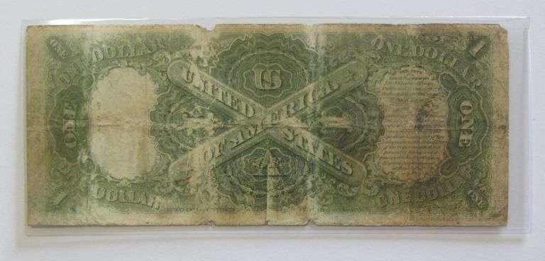 $1 1917 LEGAL TENDER LARGE SIZE NOTE