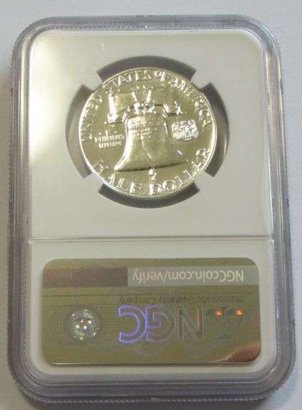 1959 PROOF FRANKLIN NGC 67
