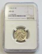 1936-S BUFFALO NICKEL NGC GEM MS65