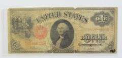 $1 1917 LEGAL TENDER LARGE SIZE NOTE