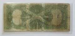 $1 1917 LEGAL TENDER LARGE SIZE NOTE