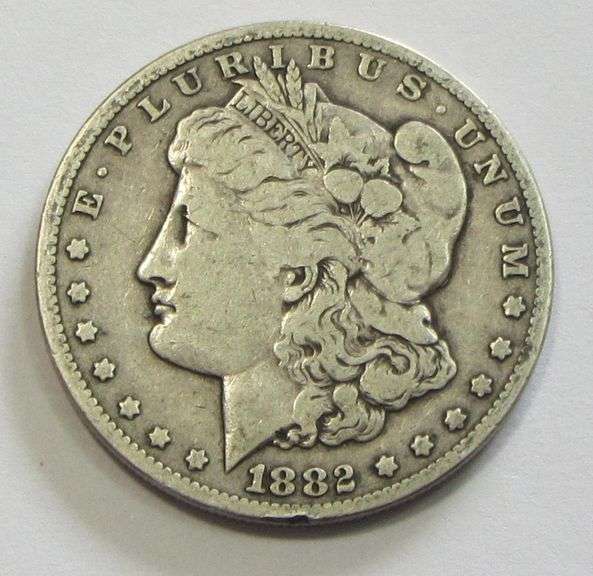 $1 1882-CC CARSON CITY MORGAN