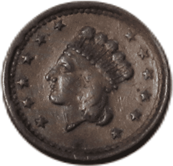 1864 CIVIL WAR TOKEN