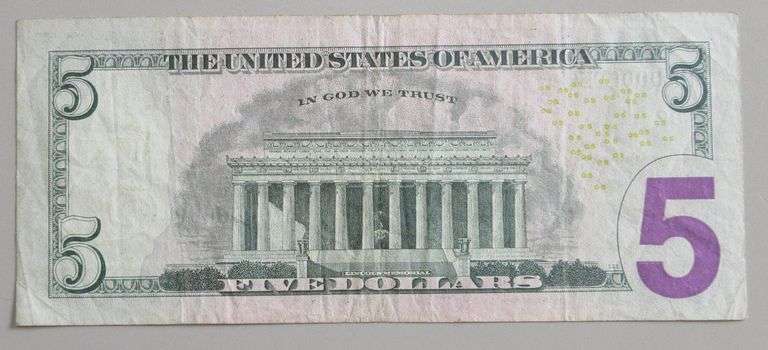 $5 LOW SERIAL NUMBER STAR FRN 594*