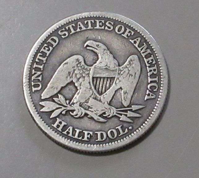 1854 SEATED HALF DOLLAR