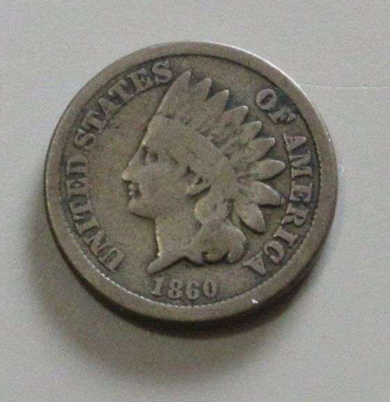 1860 INDIAN HEAD CENT