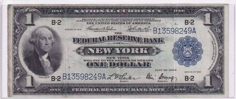 CRAZY FIND $1 FRBN 1918 FLYING EAGLE RUN OF 5 CONSECUTIVE LOTS 3 TO 7 ARE CONSECUTIVE