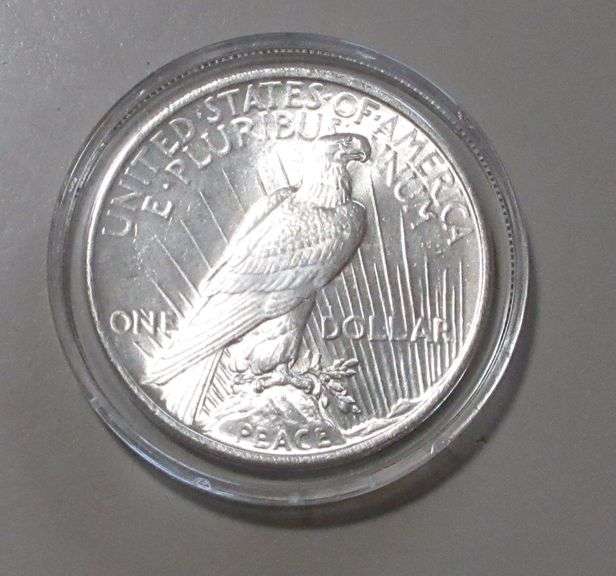 $1 1924 BU PEACE DOLLAR