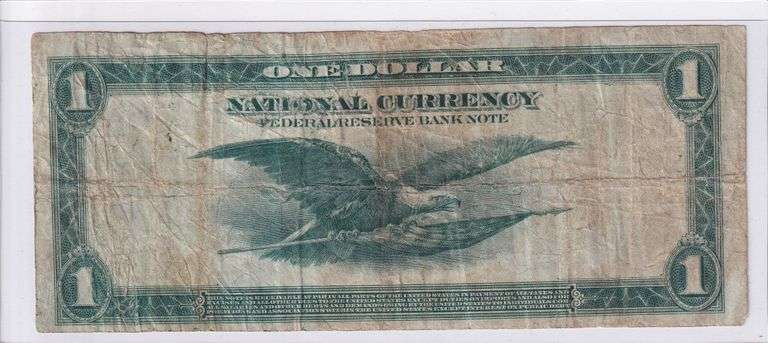 $1 FRBN 1918 FLYING EAGLE