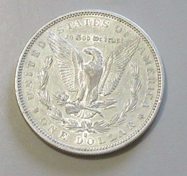 TOUGH DATE $1 1884-S MORGAN SILVER DOLLAR