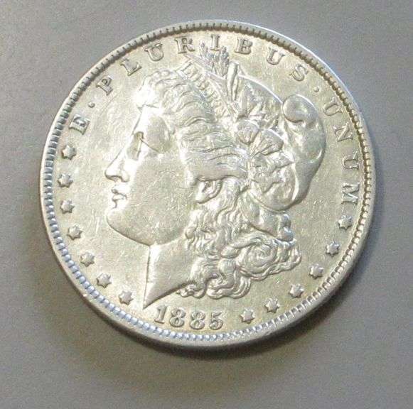 $1 1885 MORGAN SILVER DOLLAR