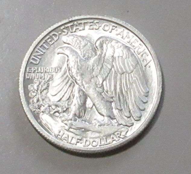 1942-S HIGH GRADE WALKING LIBERTY HALF