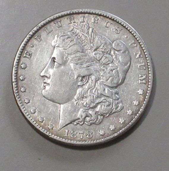$1 1878 MORGAN SILVER DOLLAR