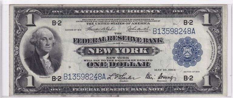 CRAZY FIND $1 FRBN 1918 FLYING EAGLE RUN OF 5 CONSECUTIVE LOTS 3 TO 7 ARE CONSECUTIVE
