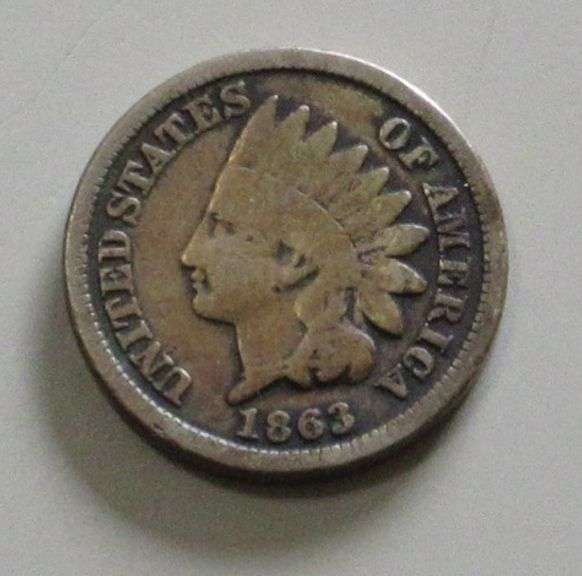 1863 INDIAN HEAD CENT