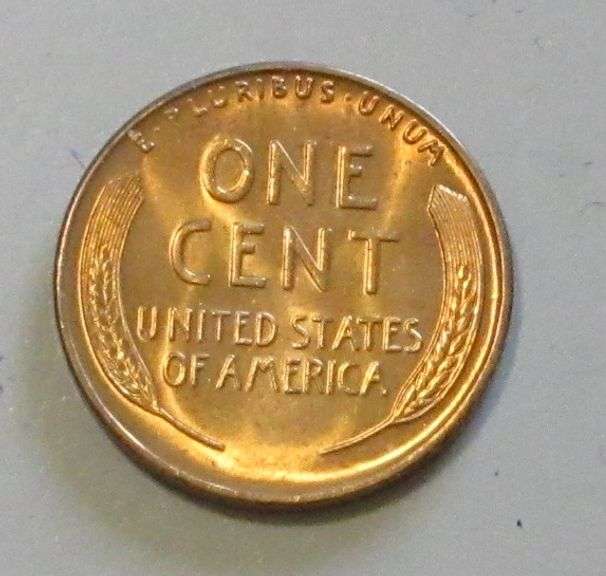 1938-S UNCIRCULATED WHEAT CENT