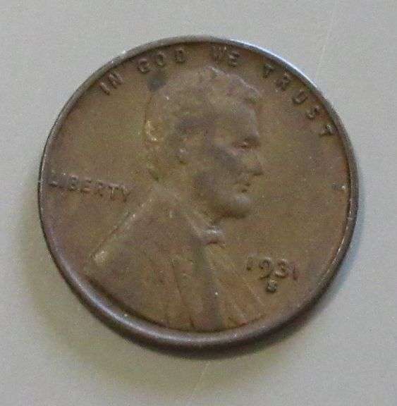 1931-S WHEAT CENT BETTER DATE