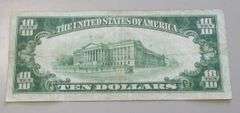 $10 REDEEMABLE IN GOLD FRN 1928