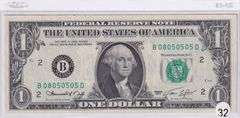 $1 1974 FRN 08050505