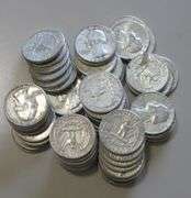 LOT OF 70 SILVER 90% QUARTERS