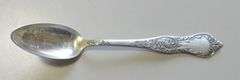 1893 WORLDS FAIR COMMEMORATIVE SPOON 6 INCHES LONG