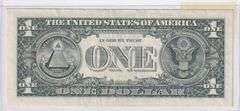 $1 FEDERAL RESERVE NOTE LOW SERIAL NUMBER STAR 8785
