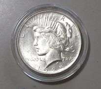BU $1 1925 PEACE SILVER DOLLAR