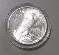 $1 1924 BU PEACE DOLLAR