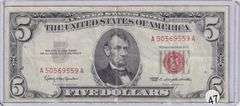 $5 RED SEAL 1963