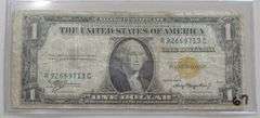 $1 NORTH AFRICA SILVER CERTIFICATE 1935