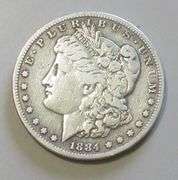 $1 1884-S MORGAN