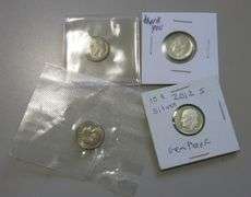 3 SILVER DIMES 1 CLAD
