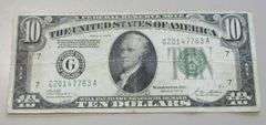 $10 REDEEMABLE IN GOLD FRN 1928