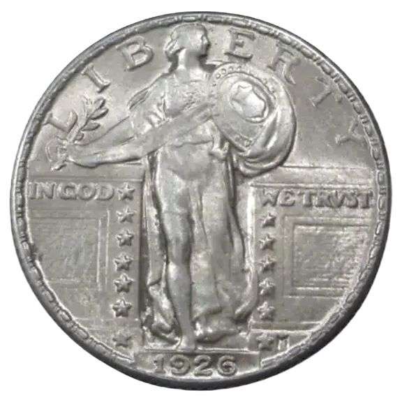 1926 Standing Liberty Quarter, Beautiful Coin and Color, High Grade ...