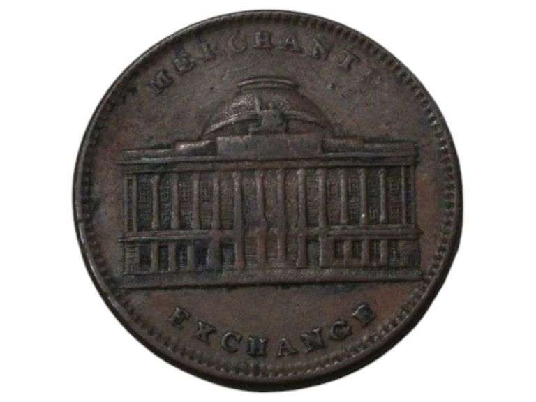Merchant Exchange Tontine Building Token Coin Hard Times Token - Star ...