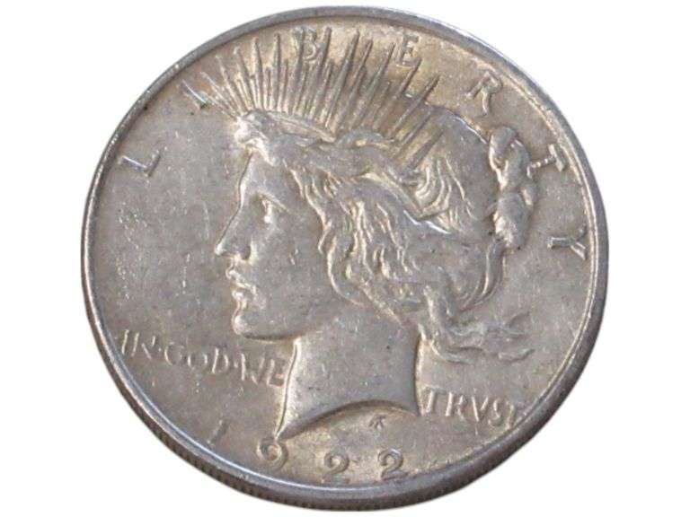 1922 Peace Silver Dollar  - U.S. Liberty Head