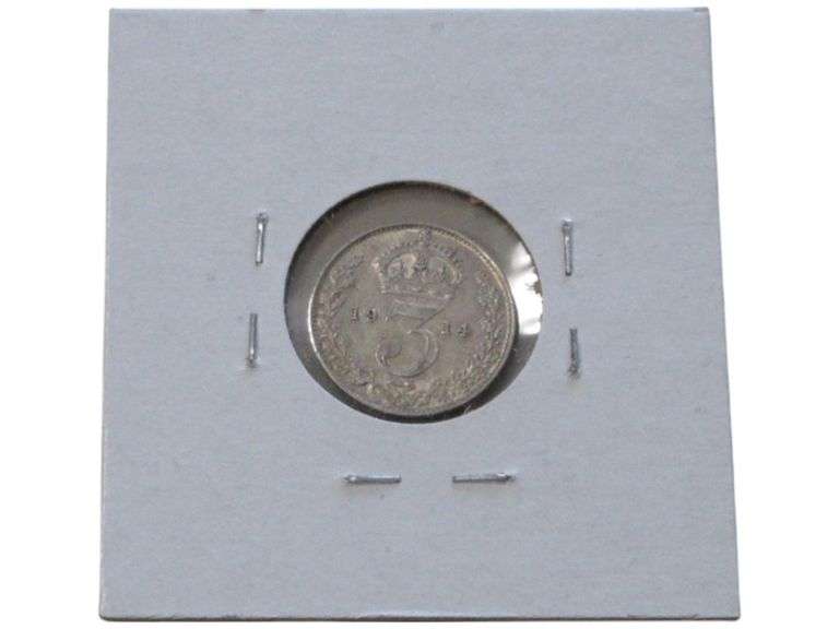 1914 Great Britain 3 Pence