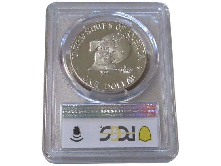 1976-S Eisenhower Dollar PCGS PR69DCAM Clad Type 2