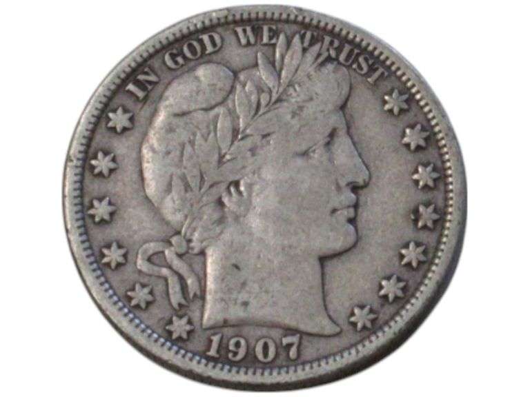 1907 Barber Half