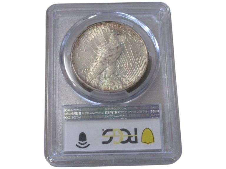 1935 Peace Silver Dollar - PCGS AU53